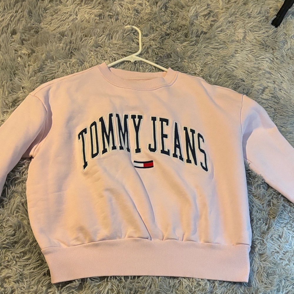 Tommy Jeans Pink Sweatshirt